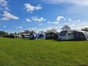 Grass pitches now open! | Hill Cottage Farm Grass Electric Pitches