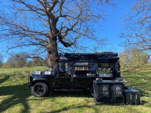 We've got you covered for this Bank Holiday Weekend and Half Term | Hill Cottage Farm The Little Mobile Coffee Co. Land Rover
